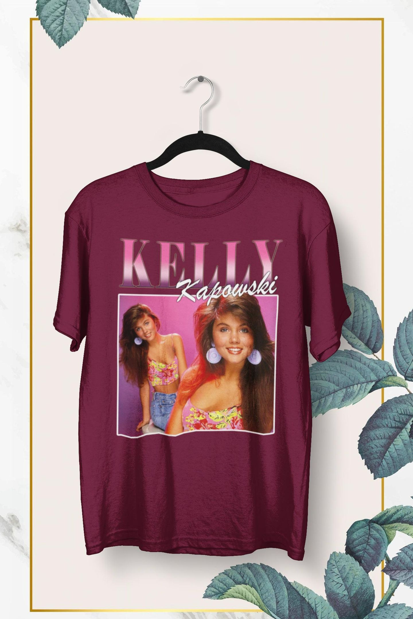 Kelly Kapowski T-Shirt Kelly Kapowski Saved By The Bell Vintage Unisex Heavy Tee