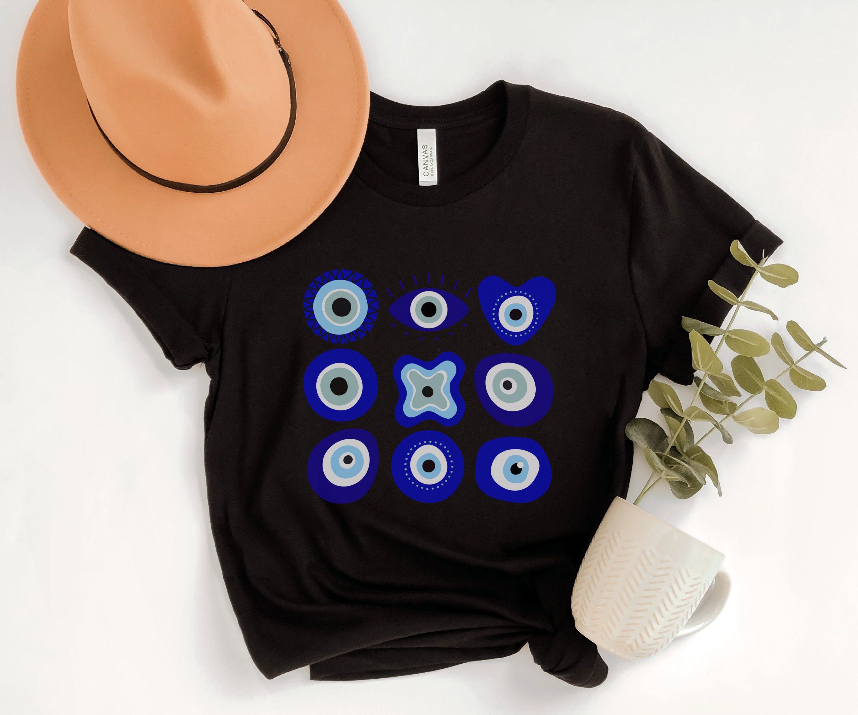 Evil Eye Shirt Ojo Turco Aesthetic Clothes Indie Clothing Preppy Shirt Pinterest Shirts Oversize Tshirt VSCO Shirt Summer Shirt Beach Tee