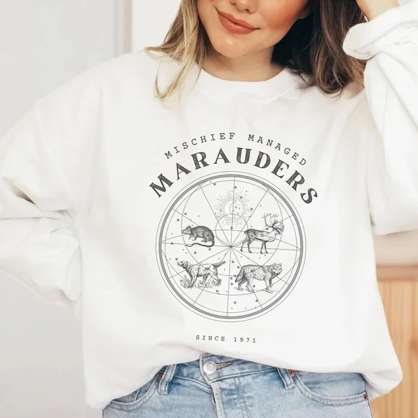 Marauders Wolfstar Crewneck James Potter Sweatshirt