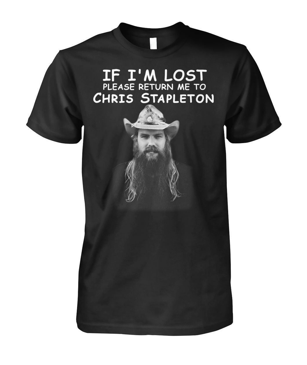 If Im Lost Please Return Me To Chris Stapleton Country Music Fans Shirts