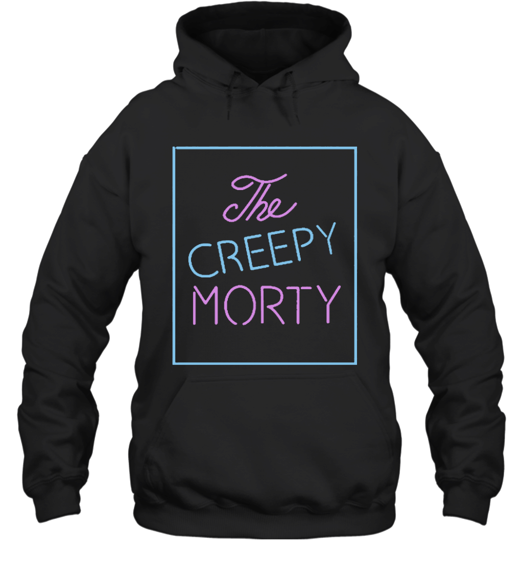 Brand88 The Creepy Morty Club, Ladies Hoodie