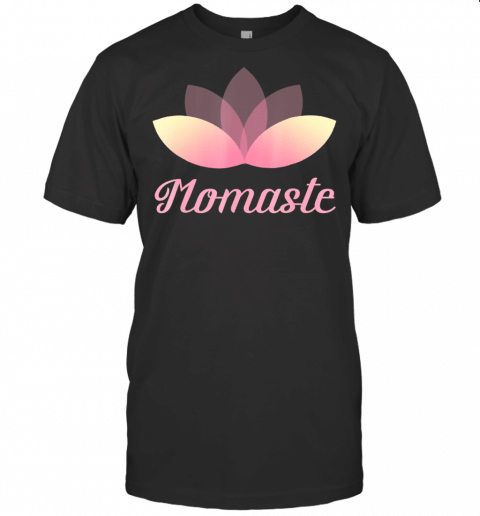 Momaste Lotus Flower Womens Yoga T Shirt  Gift For Mom