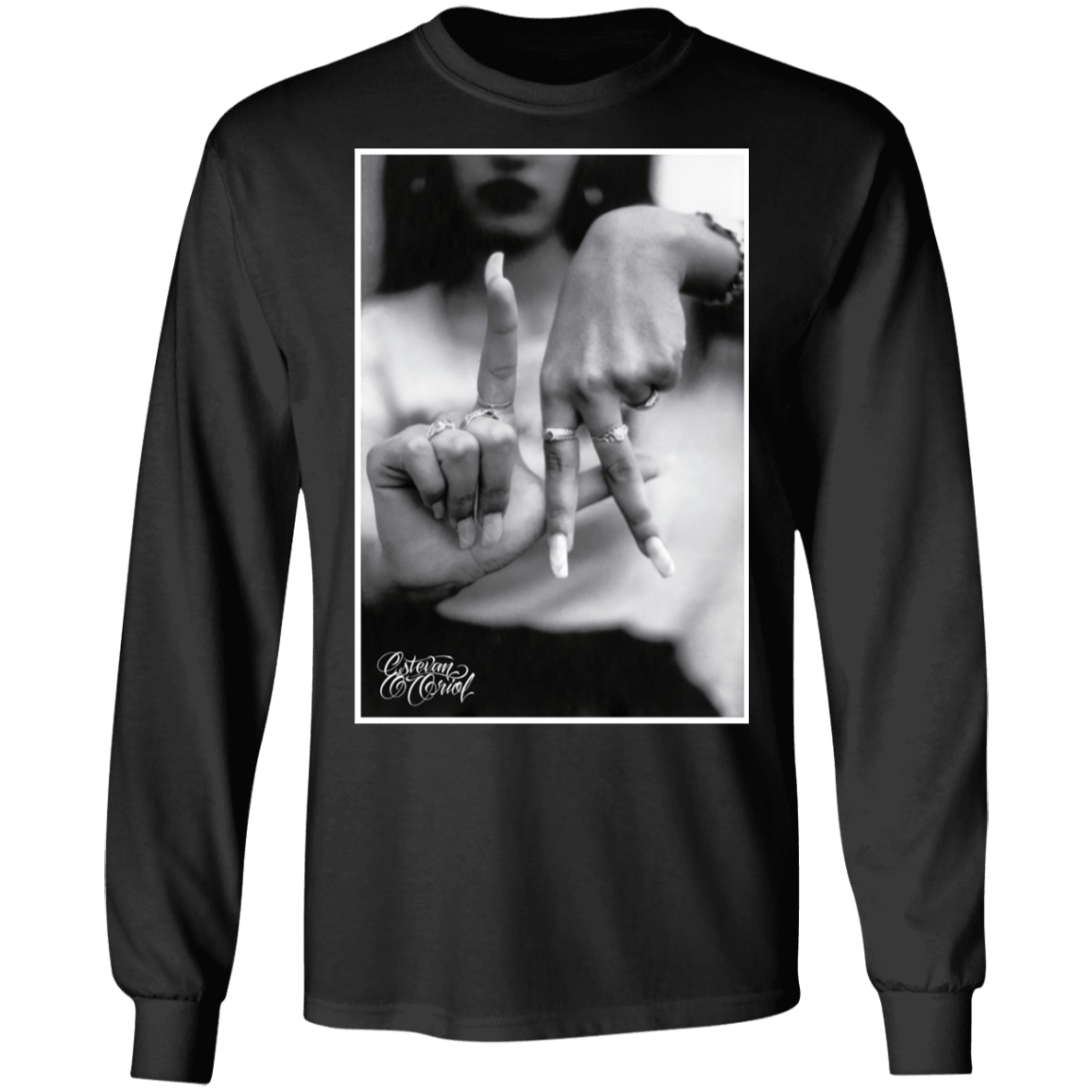 Estevan Oriol La Hands Ls T-Shirt