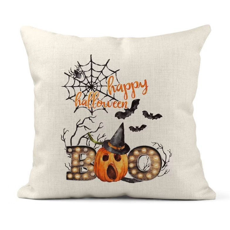 Halloween Pillow – Boo Pillow, Halloween Decor, Fall Pillow, Pumpkin Pillow