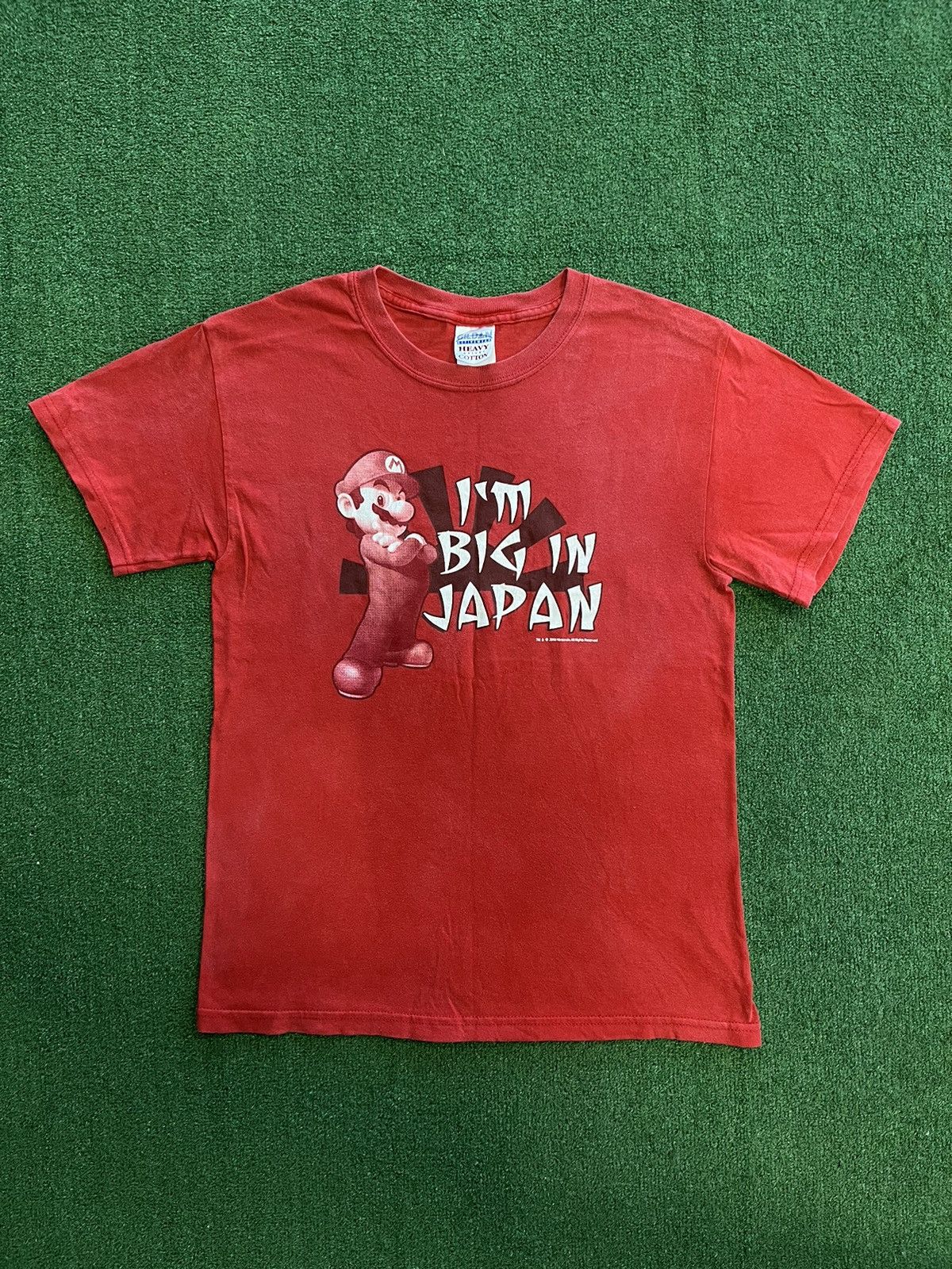 Vintage 2006 Nintendo Mario Im Big In Japan Game Tee, Shirt Outfit, Gifts For Men, Gifts For Women