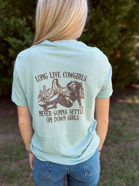 Long Live Cowgirls Western Morgan Wallen Tshirt