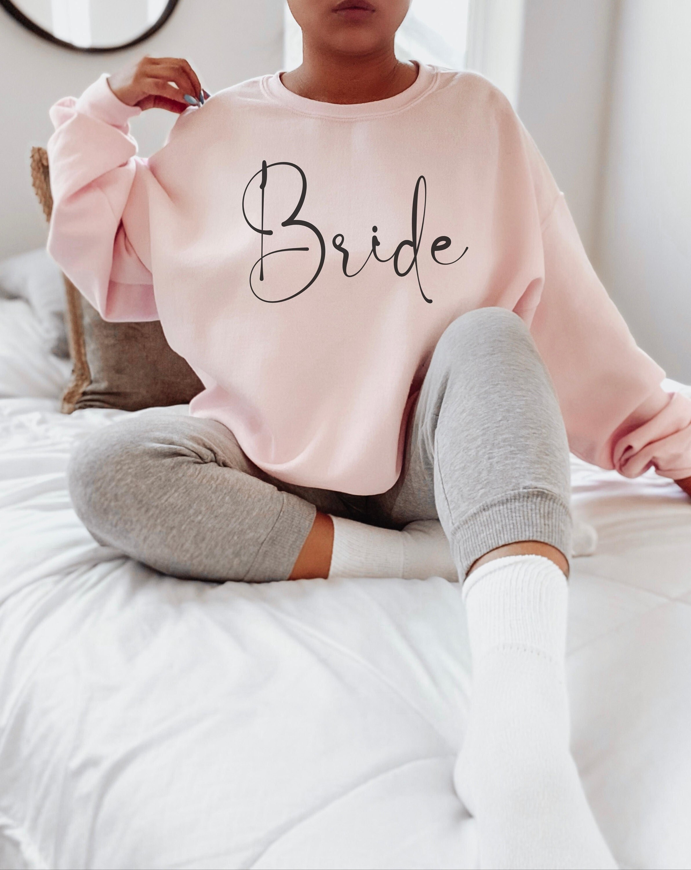 Bride Sweatshirt New Wife Shirt Bridal Shower Gift Engagement Gift Engagement Shirt Engaged Sweatshirt Just Married Shirt Future Mrs Shirt