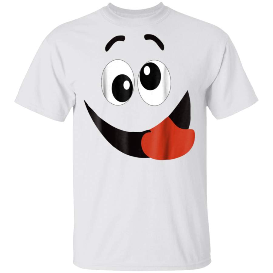 Halloween Emoji Matching Costume TShirt Silly Tongue Out Fun