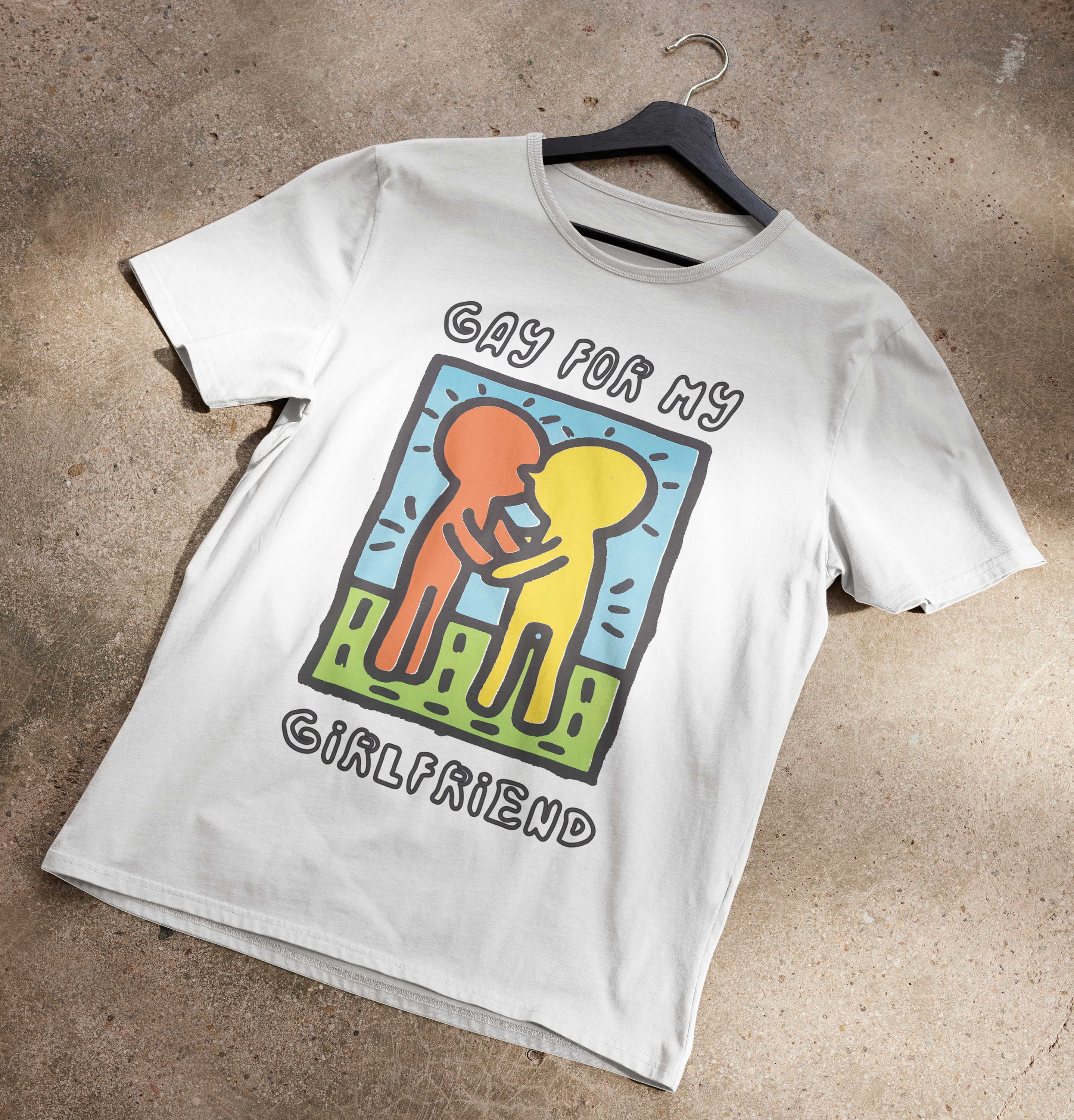 Gay For My Girlfriend T-Shirt