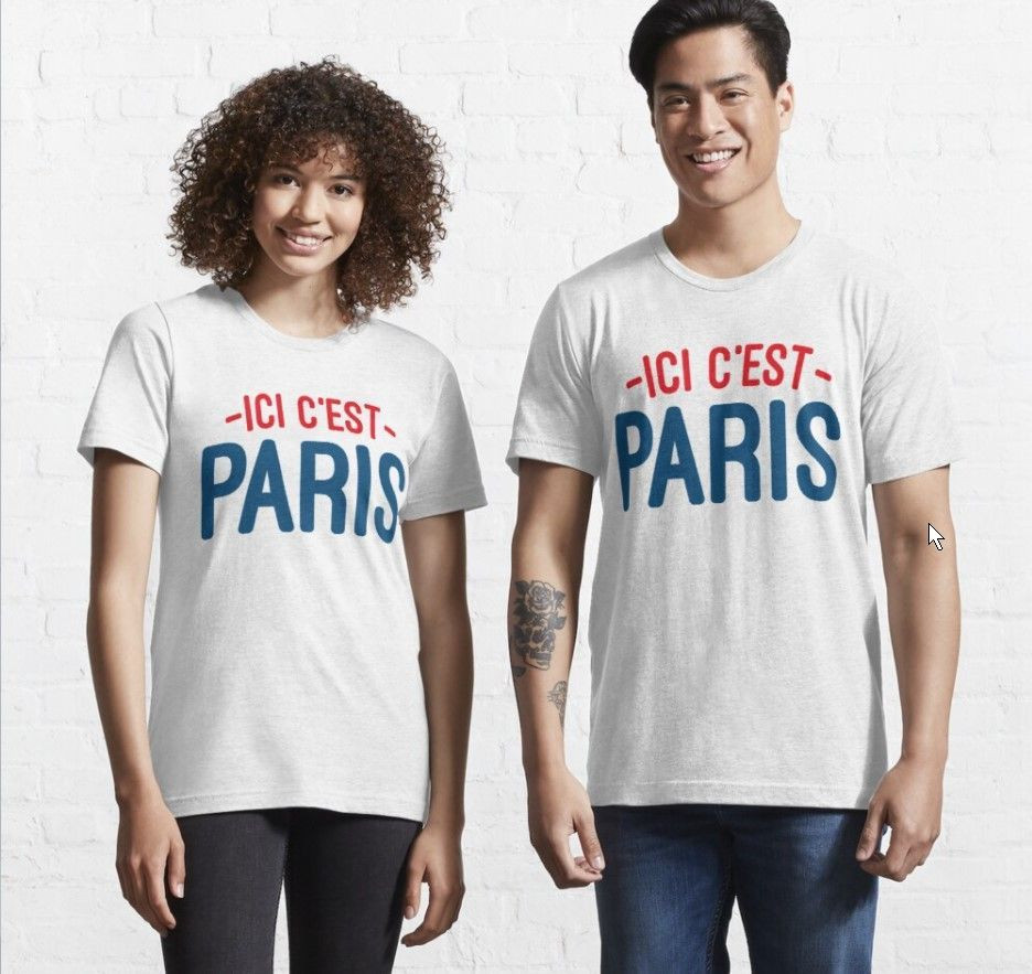 Ici C’Est Paris Psg Shirt Ici C’Est Paris Tee Shirt