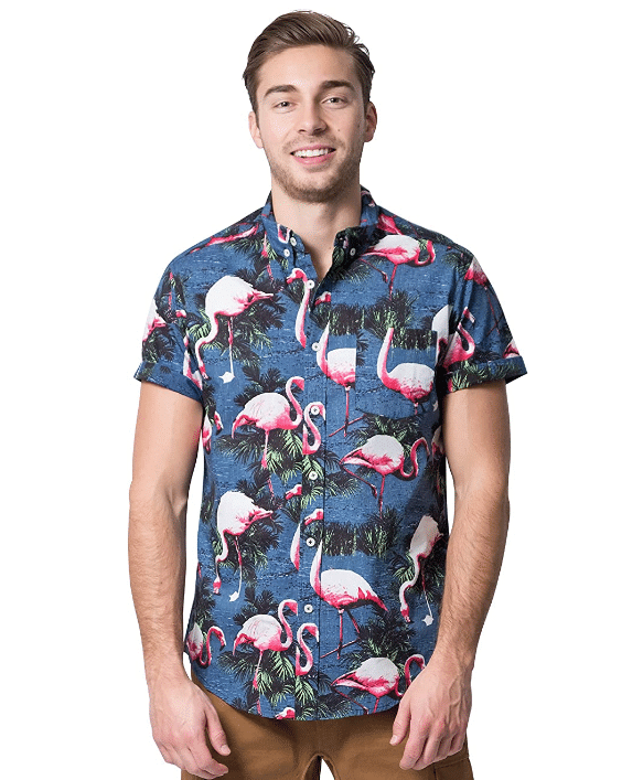 Pink Flamingo Hawaiian Shirt