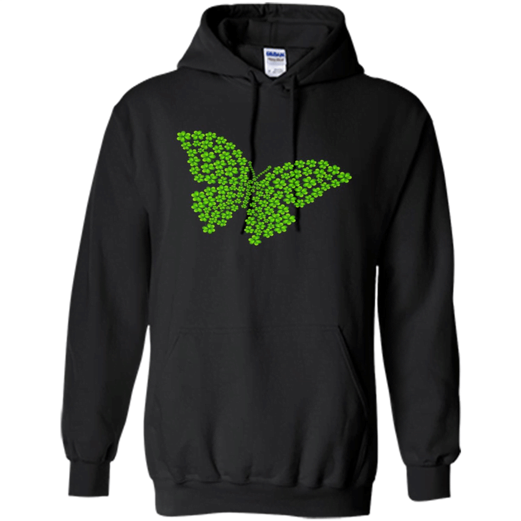 The Irish Shamrock Butterfly – Hoodie