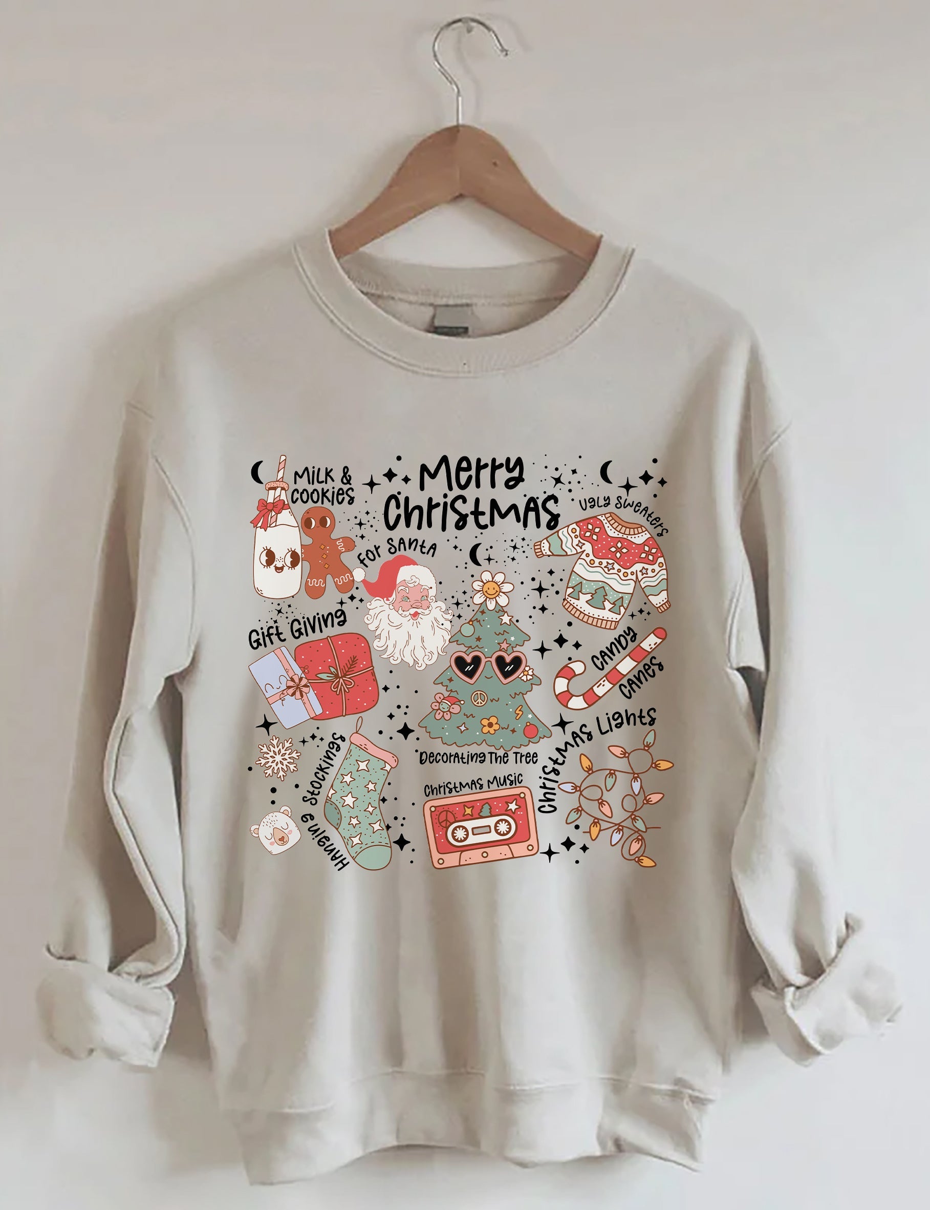 Retro Christmas Sweatshirt