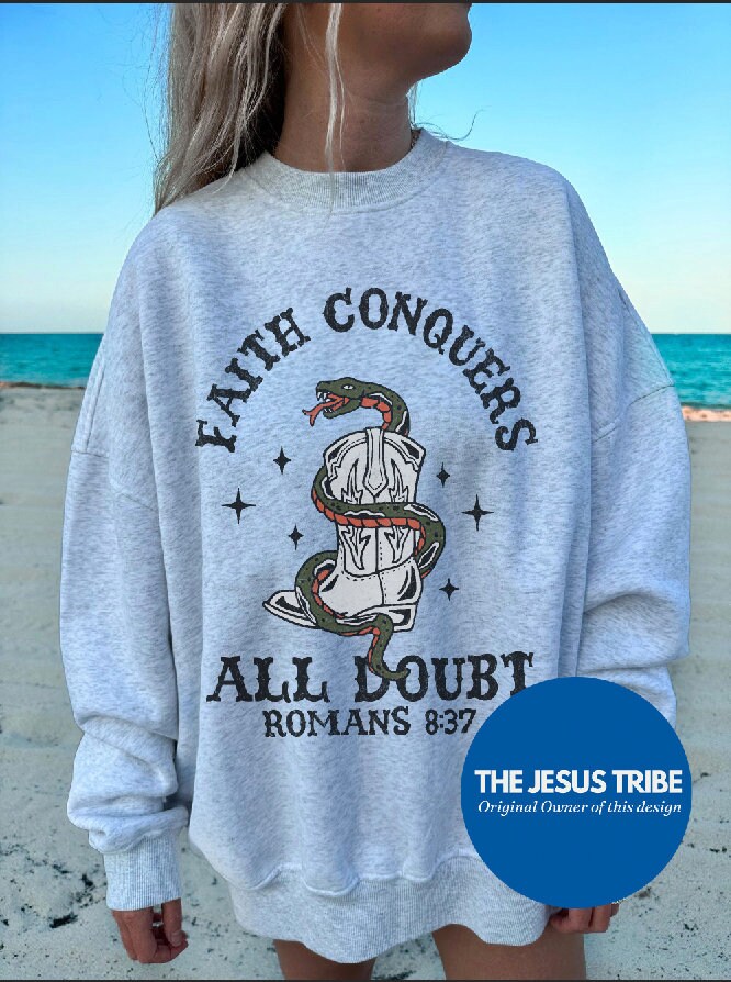 Christian Sweatshirt Christian Apparel Christian Clothing Jesus Sweatshirt Christian Crewneck Jesus Apparel Christian Sweatshirt Woman Chris