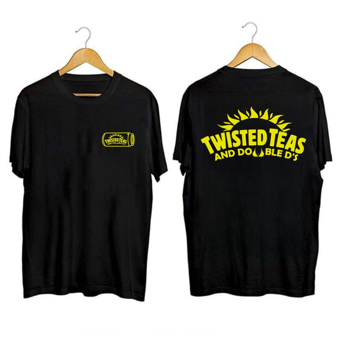 Vintage Twisted Teas and Double Ds 2 Sided Tshirt