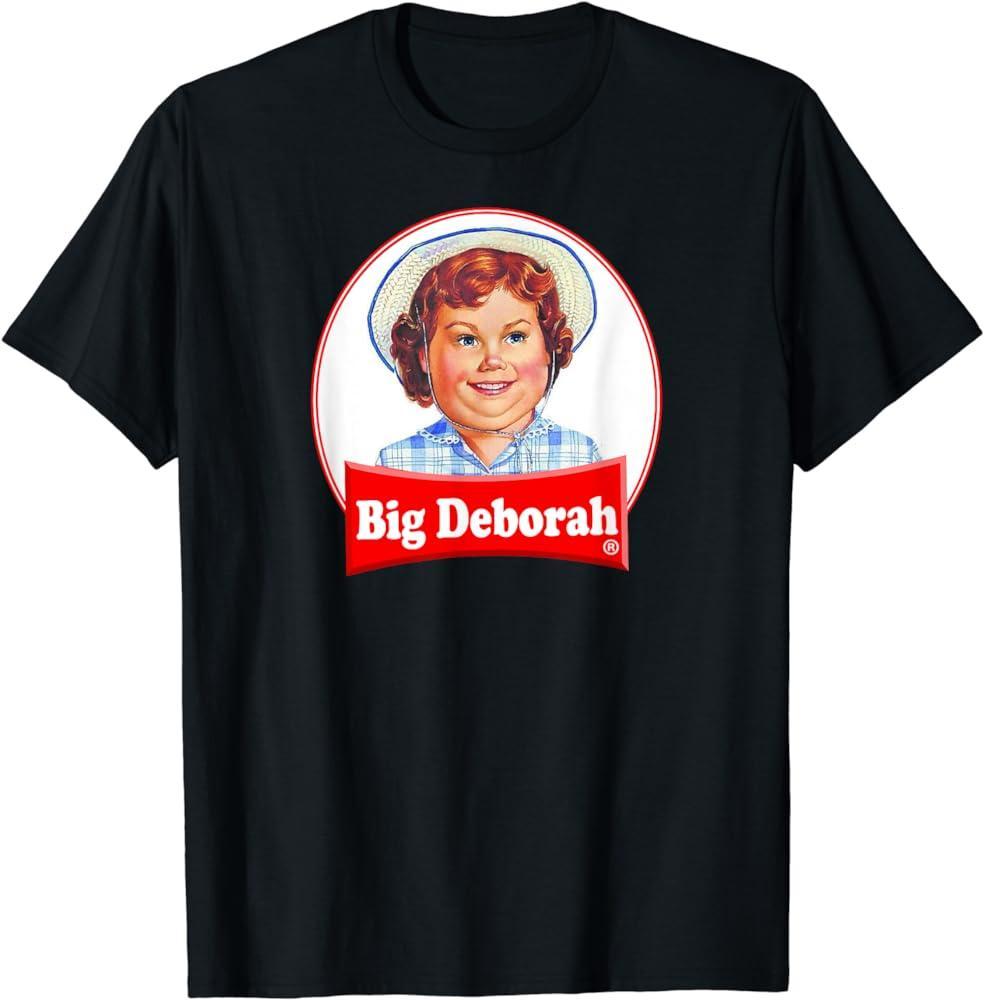 Big Deborah Cotton T-Shirt, For Men, For Women