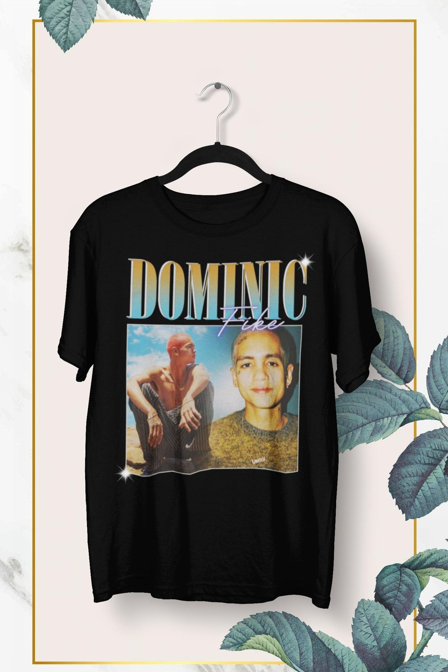 Dominic Fike Rap Hip Hop 90S Retro Vintage T Shirt New T-Shirt Br-46 Tshirt Dominic