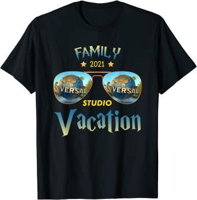 Matching Family Vacation 2021 Universal Studio Men Women Kid T-Shirt