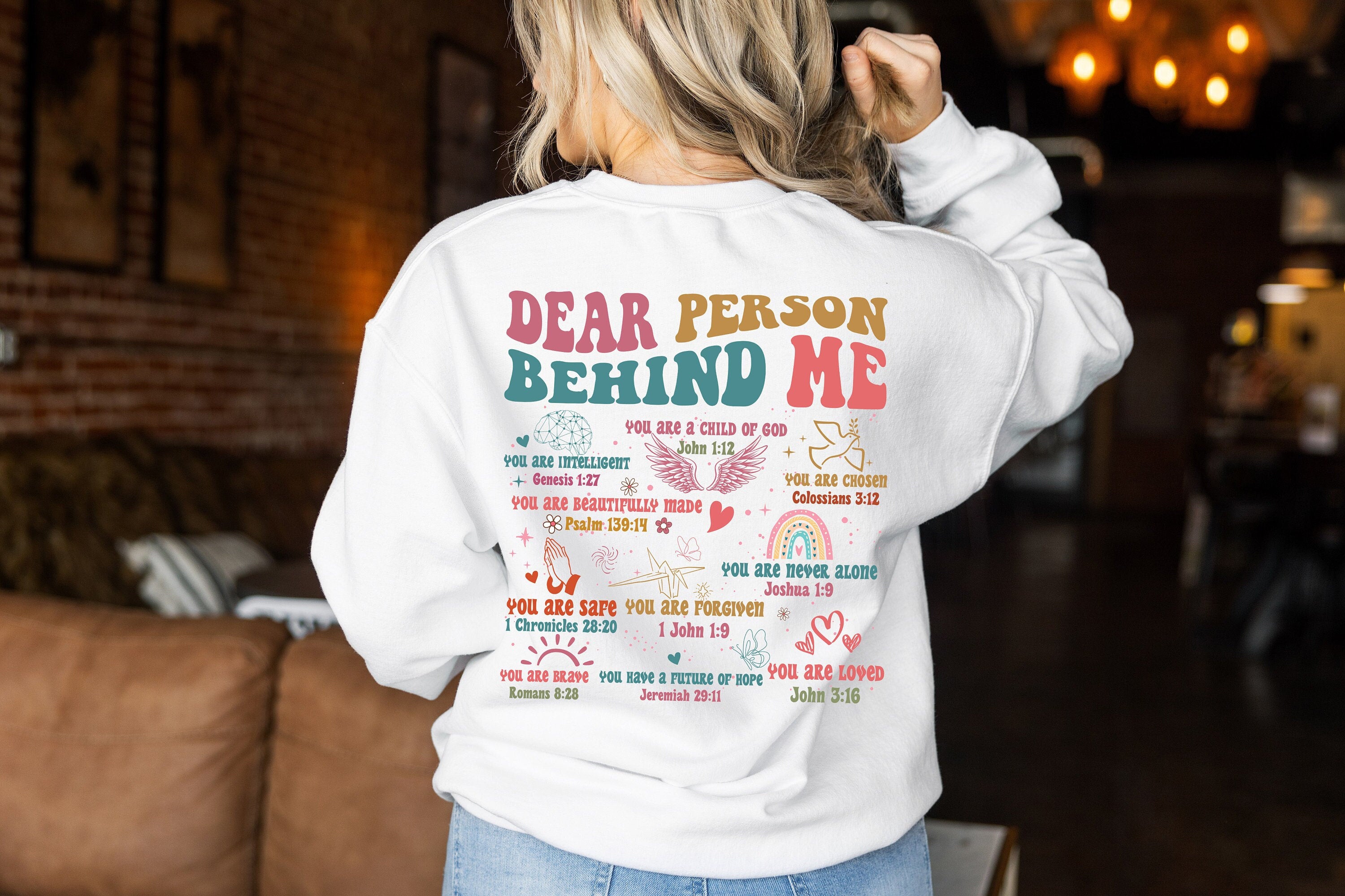 Bible Verse Crewneck Sweatshirt