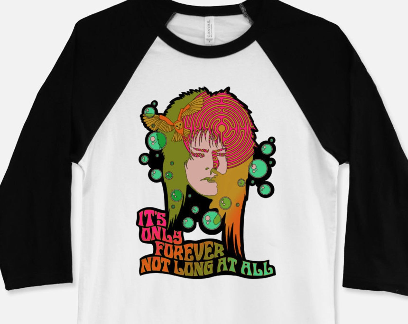 Labyrinth Shirt And Tank Top David Bowiejareth The Goblin Kingeco-Friendly Packaging 80S Tshirtshort And