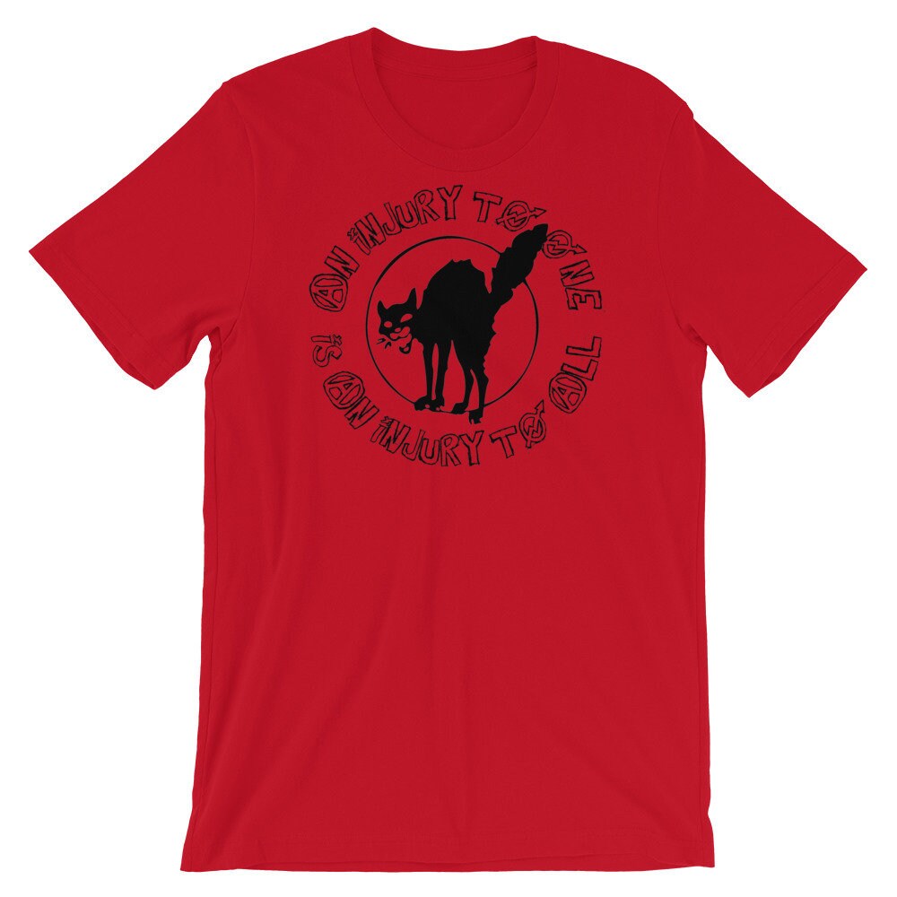 An Injury to One is an Injury to All – IWW Sabo-Tabby T-Shirt