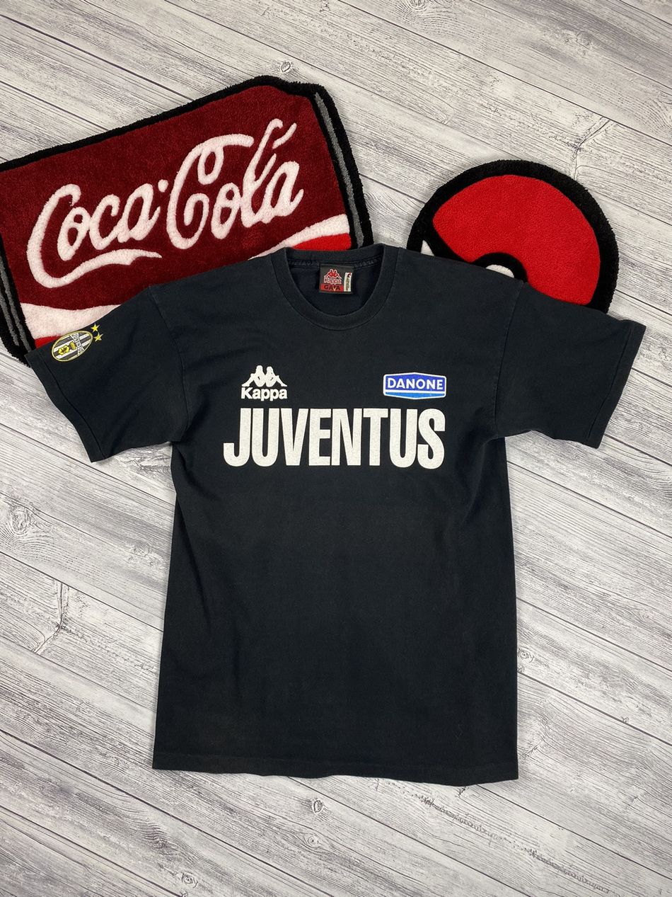 Kappa Juventus Big Logo Vintage T-shirt, Shirt Outfit, Gift For Men, For Women