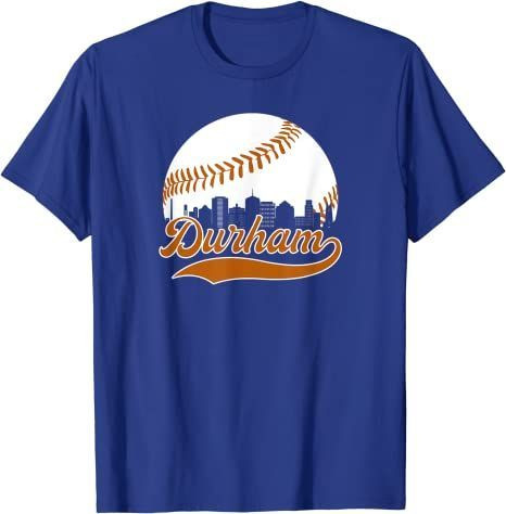 Durham Baseball Skyline Bull City T-Shirt