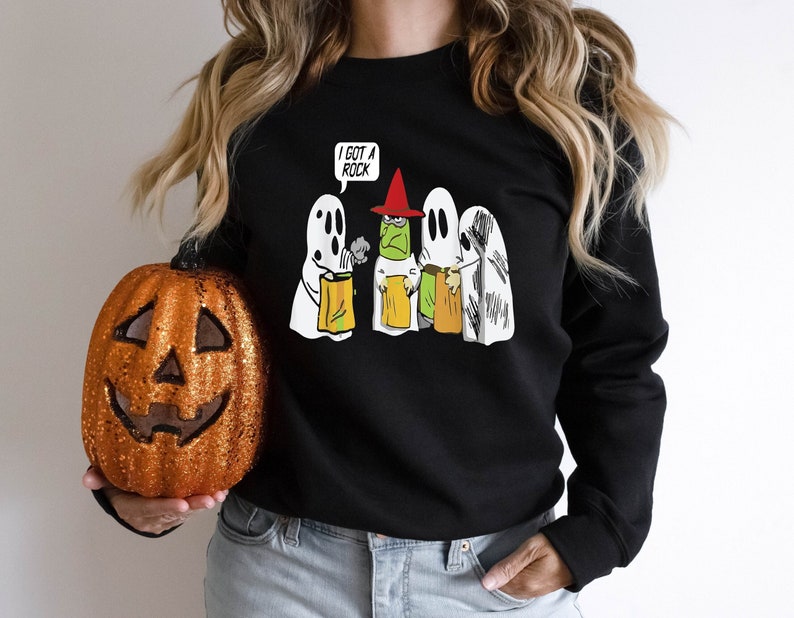 I Got A Rock Halloween Sweatshirt