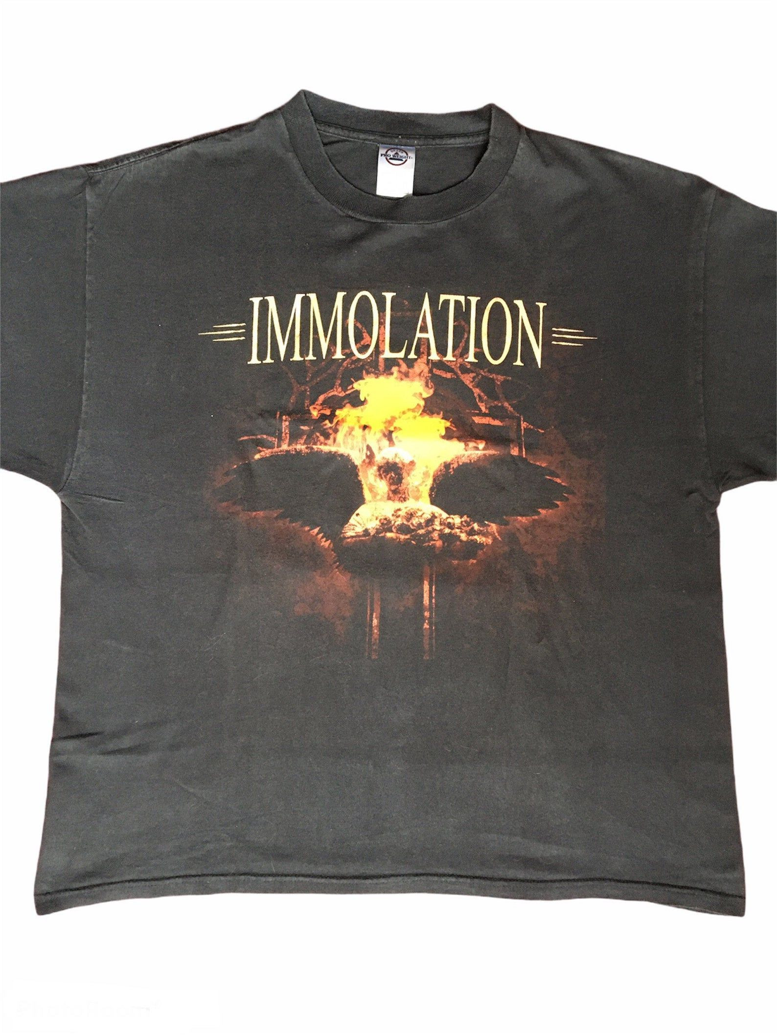 Immolation Tour Shirt Shadows Over Europe