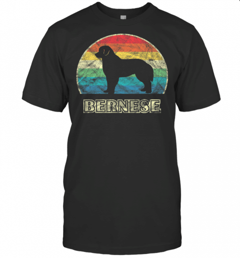 Bernese Vintage Style Dog T Shirt