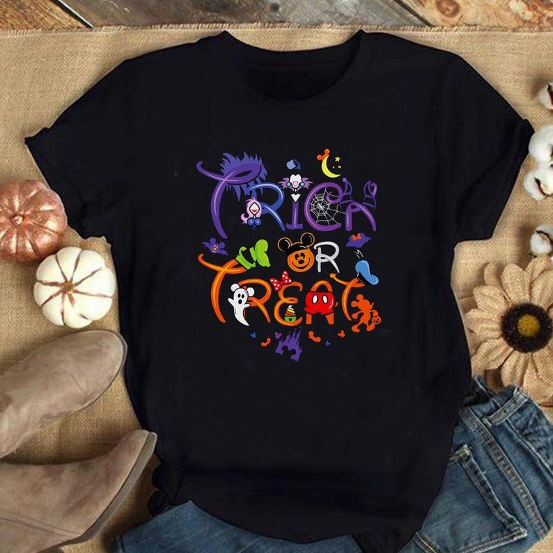 Trick Or Treat Down Main Street, Dis.Ney Halloween Shirt