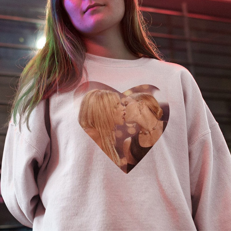 Britney Spears Madonna Kiss Sweatshirt