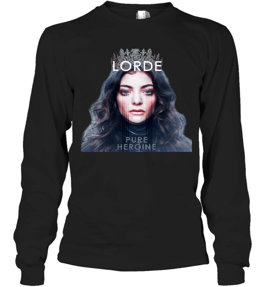 Northteestore Lanfeng Men’S Lorde Pure Heroine White 12 Long Sleeve