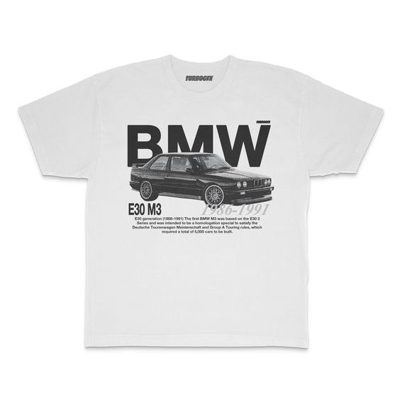 BMW E30 M3 Racing Tshirt