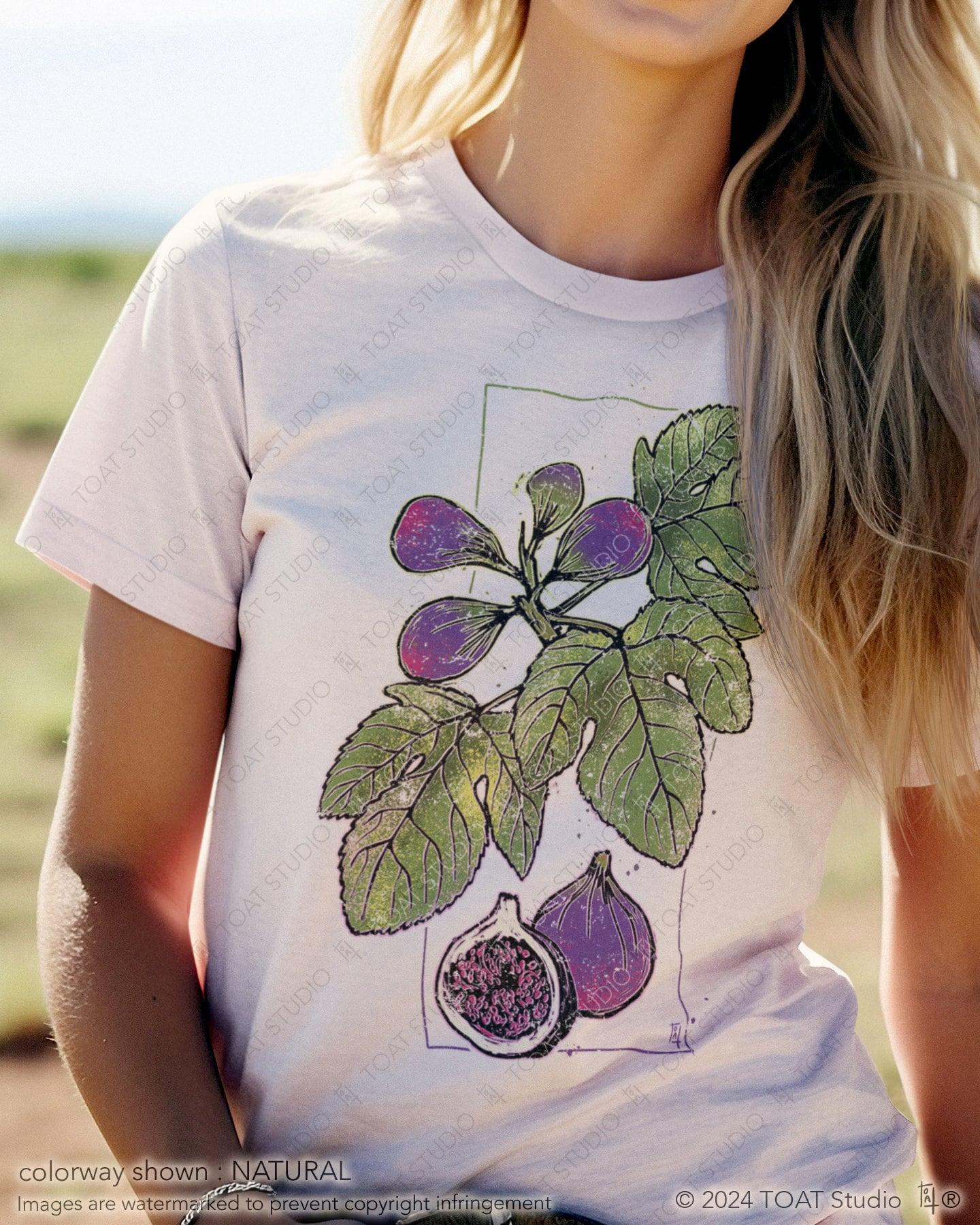 Fig Fruits Unisex T-Shirt, Fig Tree Drawing, Fig Jam, Plant Decor Drawing, Floral Botanical Garden Art, Farmcore Gardening, Farmers Market