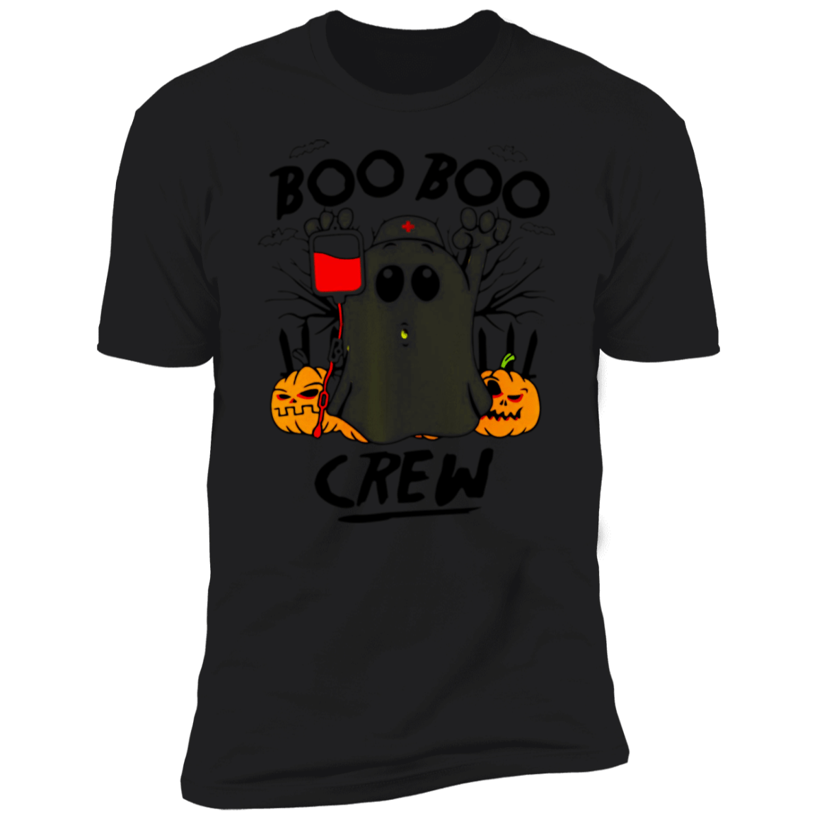 Ghost Pumpkins Nurse Boo Boo Crew Halloween Men’S Premium T-Shirt