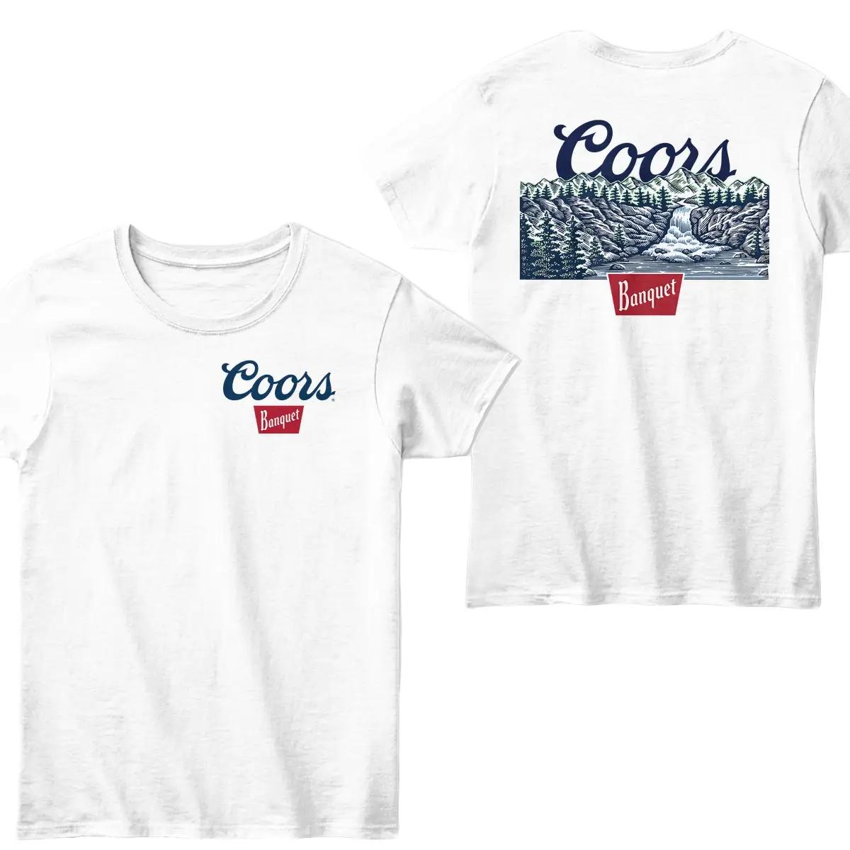 Coors Banquet, Beer Tshirt 2 Sided Shirt, Full Color, For Women, T-shirt For Her, Gift For Women, Women’s Top, Casual, Fit, Womenswear, Fashion, Underwear, Classic