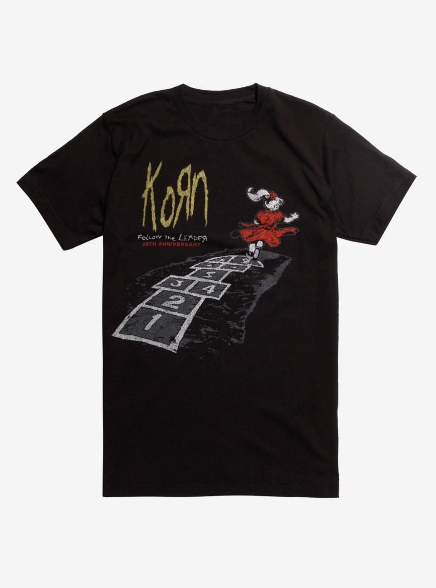 Korn Follow The Leader 20Th Anniversary Tshirt 7098