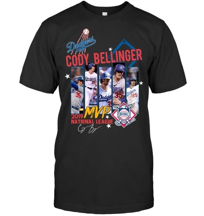 Cody Bellinger Los Angeles Dodgers Mvp 2019 National League Baseball Fans Shirts