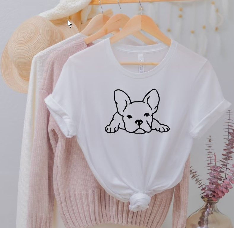 Frenchie Mom Shirt, Frenchie Shirt, French Bulldog T Shirt, Dog Mom Shirt, Dog Lover Shirt