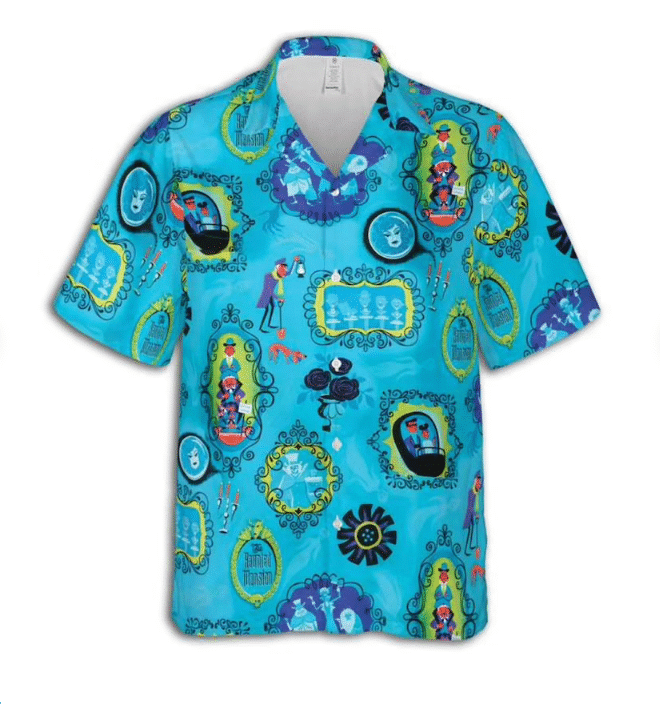 Haunted Mansion Hawaiian Shirt – Halloween Hawaiian Shirt