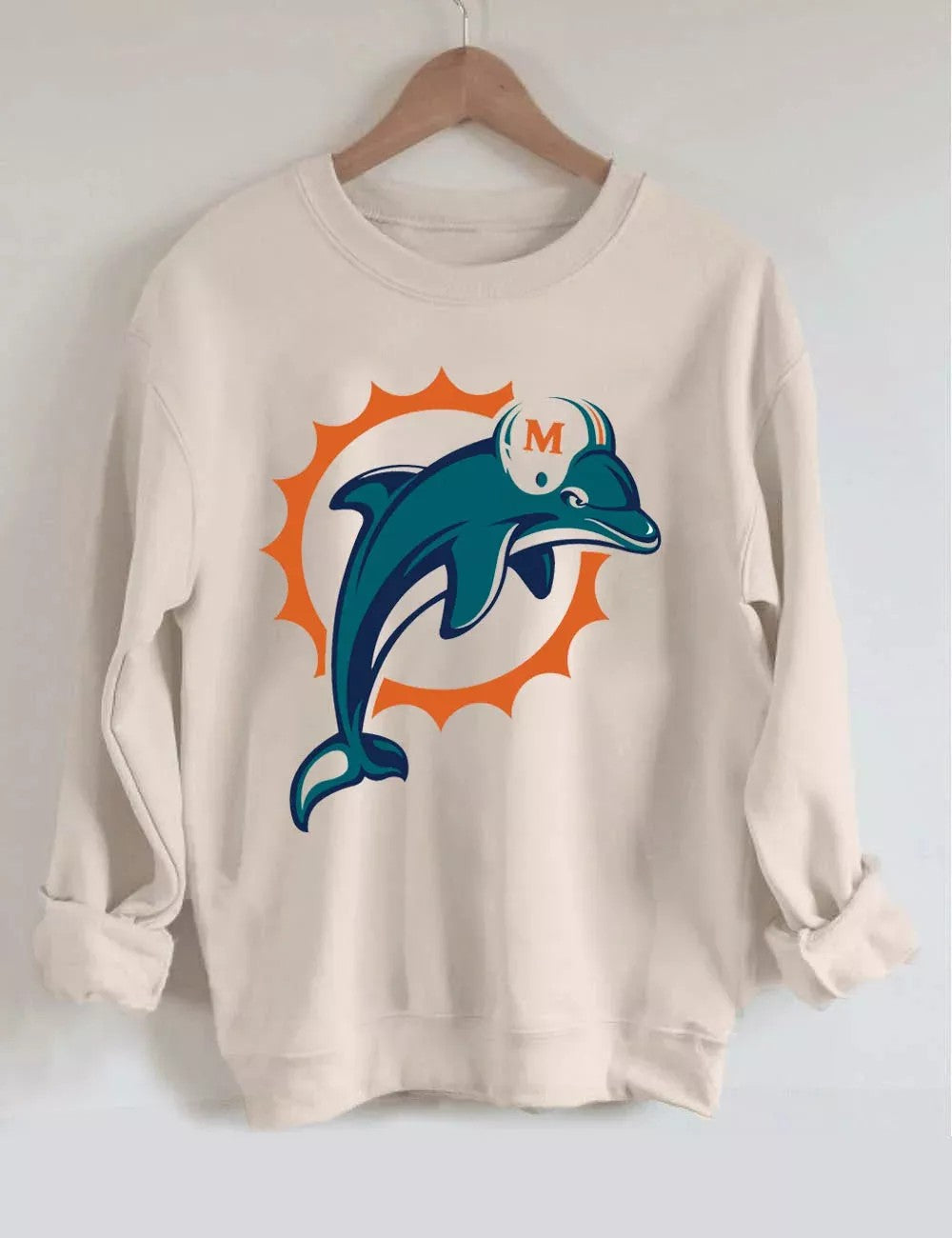 Dolphins Football Sweatshirt