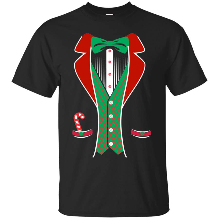 Tuxedo Christmas Costume T-shirt Xmas Shirts