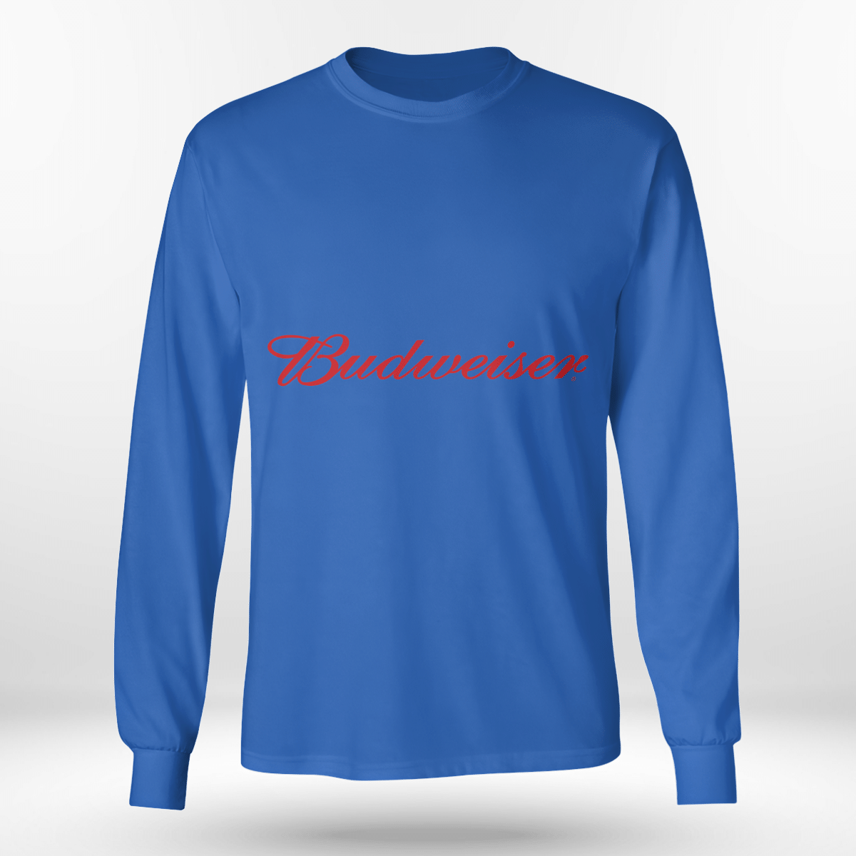 Budweiser Script Logo Long Sleeve Tee