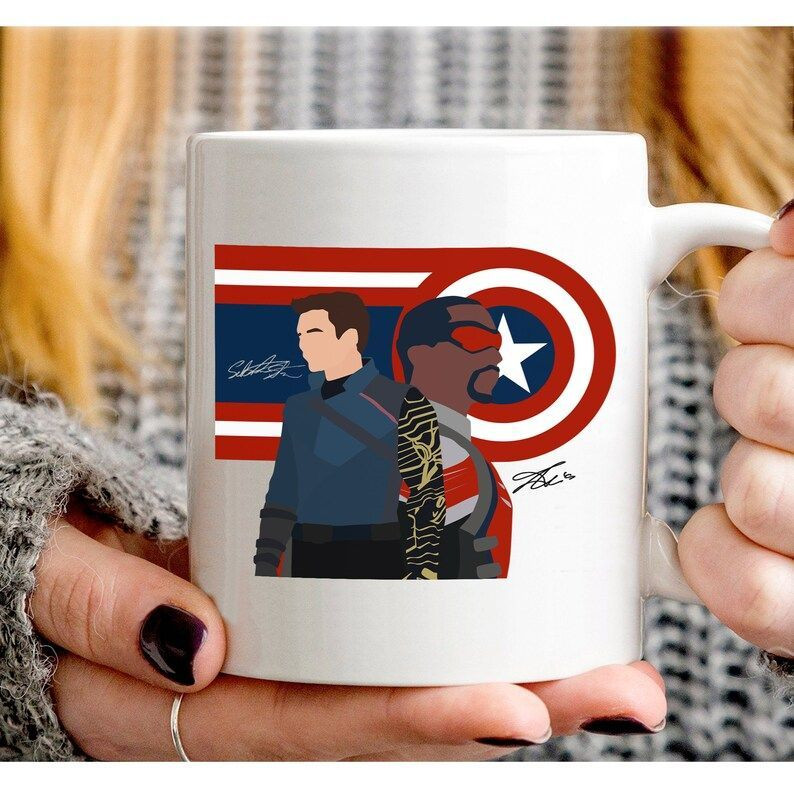 Movies Hero Fan The Winter For Soldier America, Bucky Barnes Falcon Mug