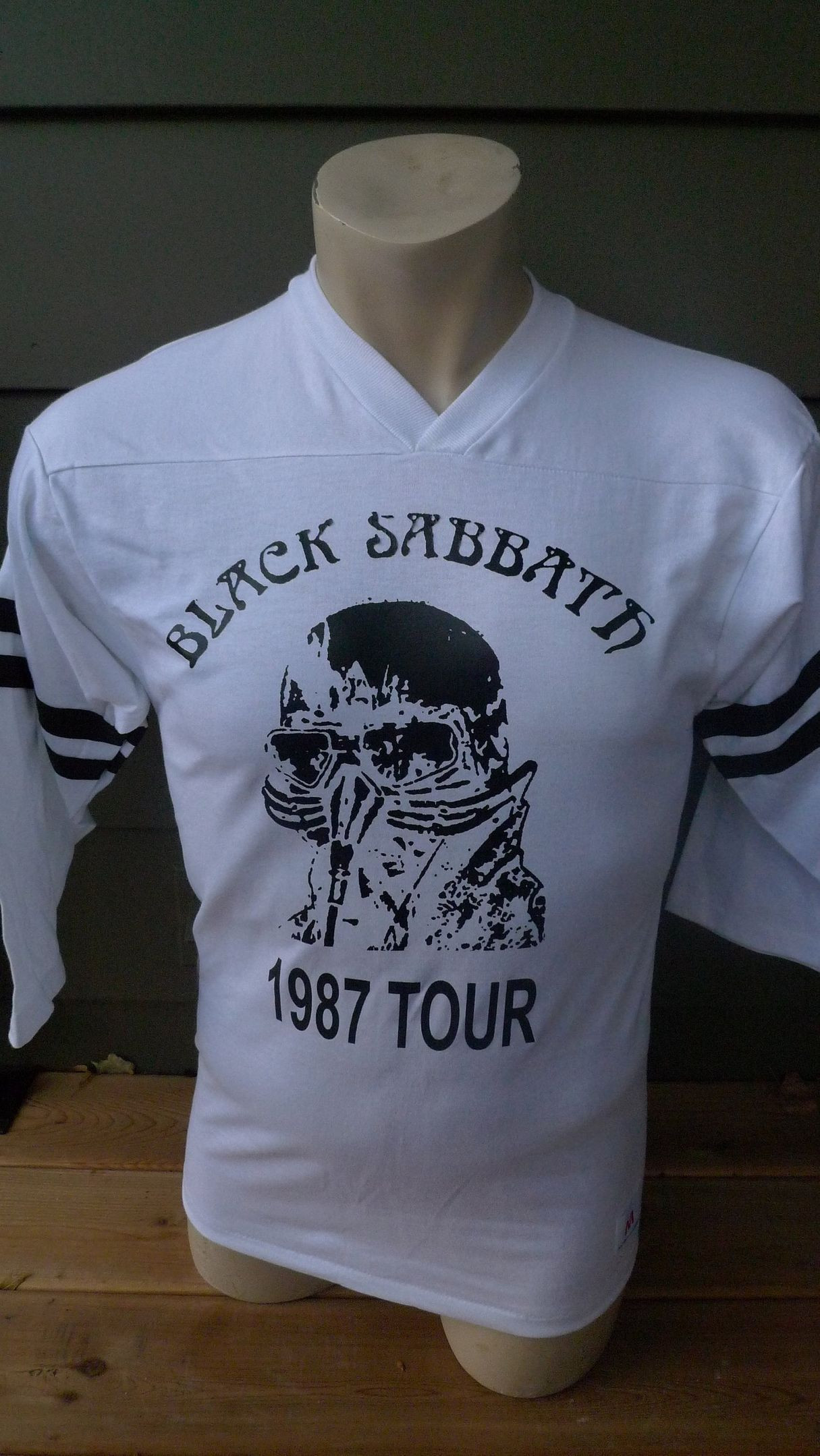 M 40 Dated 1987 Black Sabbath Shirt Single Sided Single Stitched Unworn By Wild Side C 1979