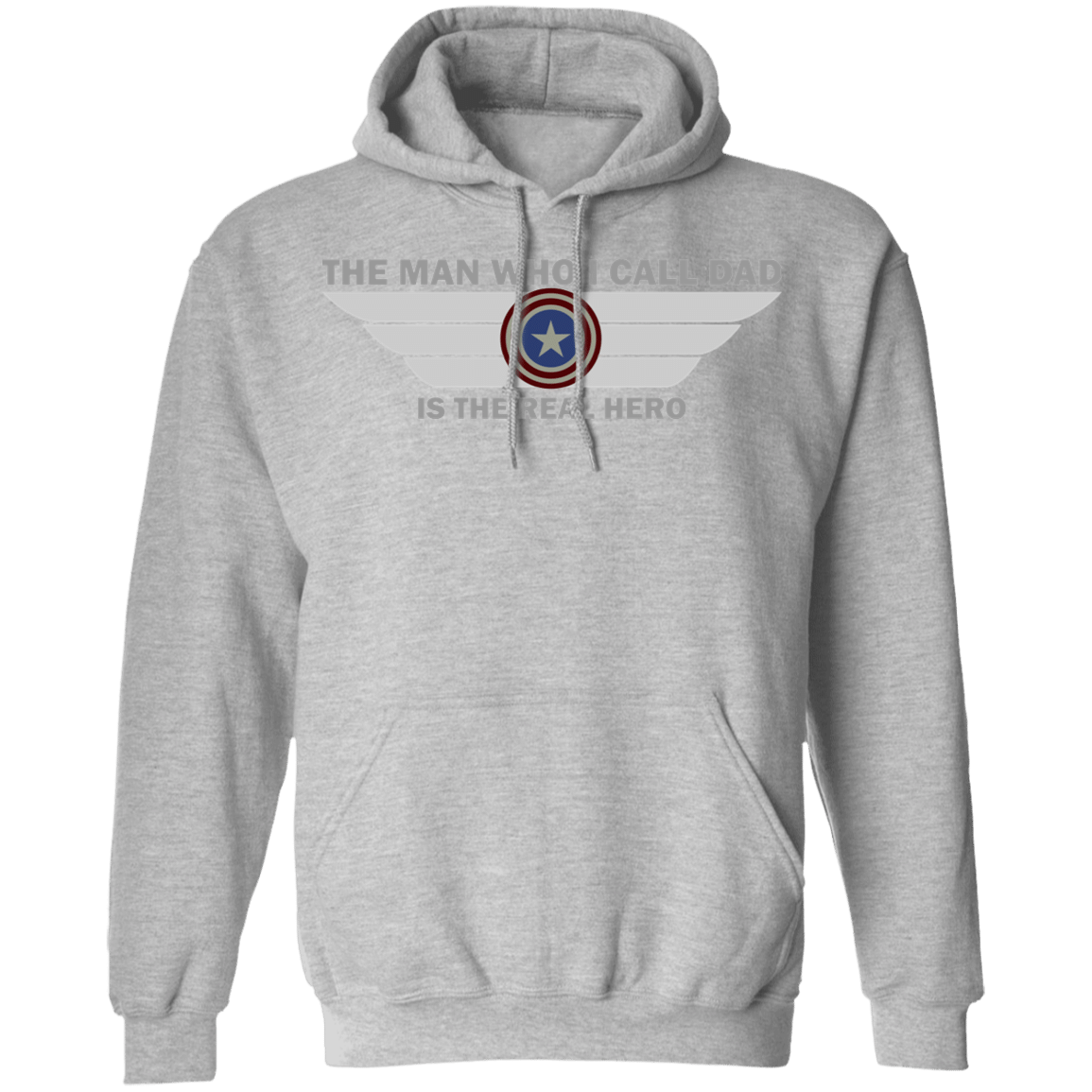 Father Day Real Captain Hero Pullover Hoodie