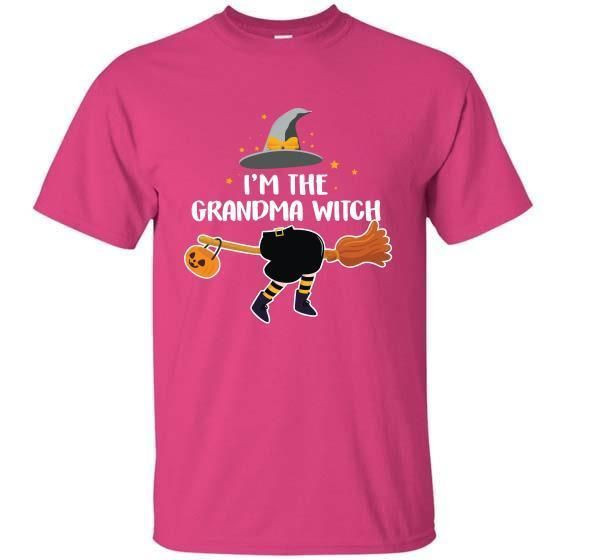 Im The Grandma Witch Halloween Matching Group Costume T-Shirt