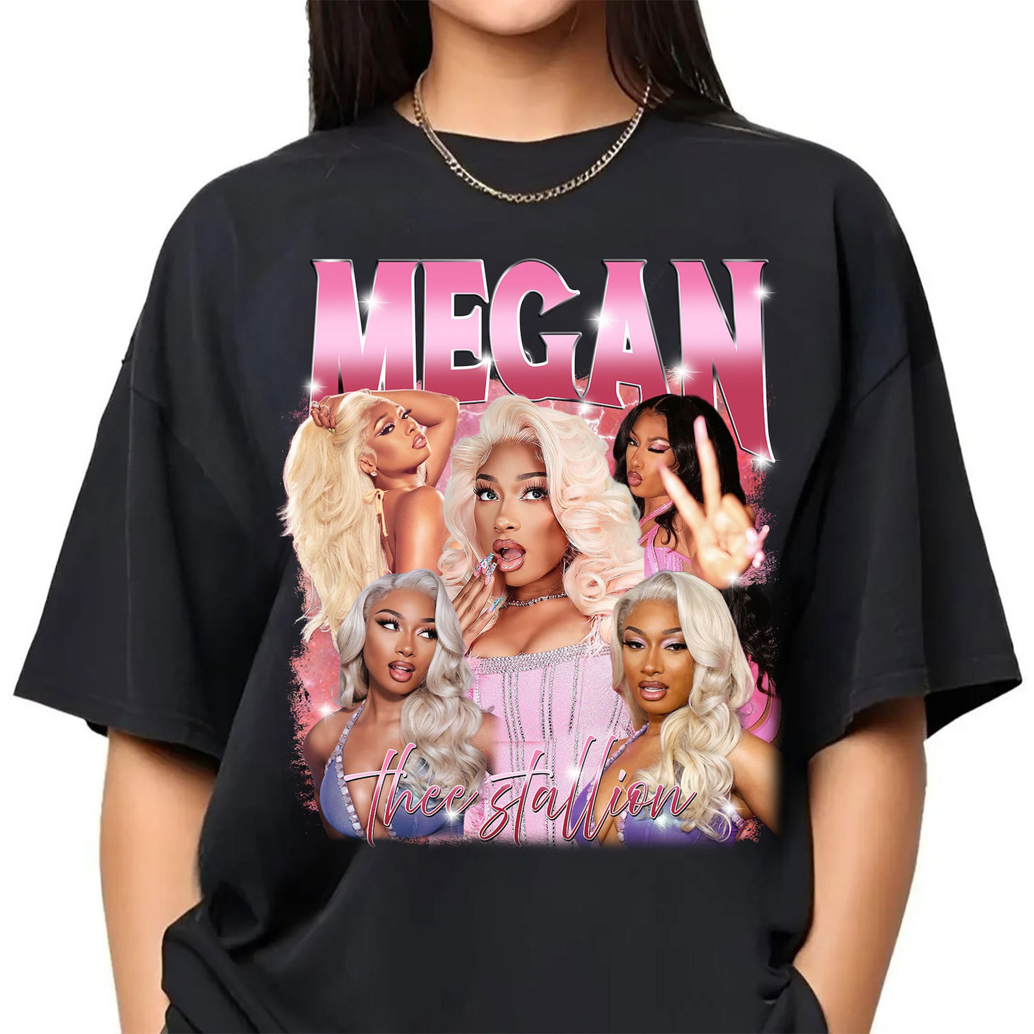 Limited Megan Thee Stallion Shirt, Vintage Megan Thee Stallion 90s Shirt