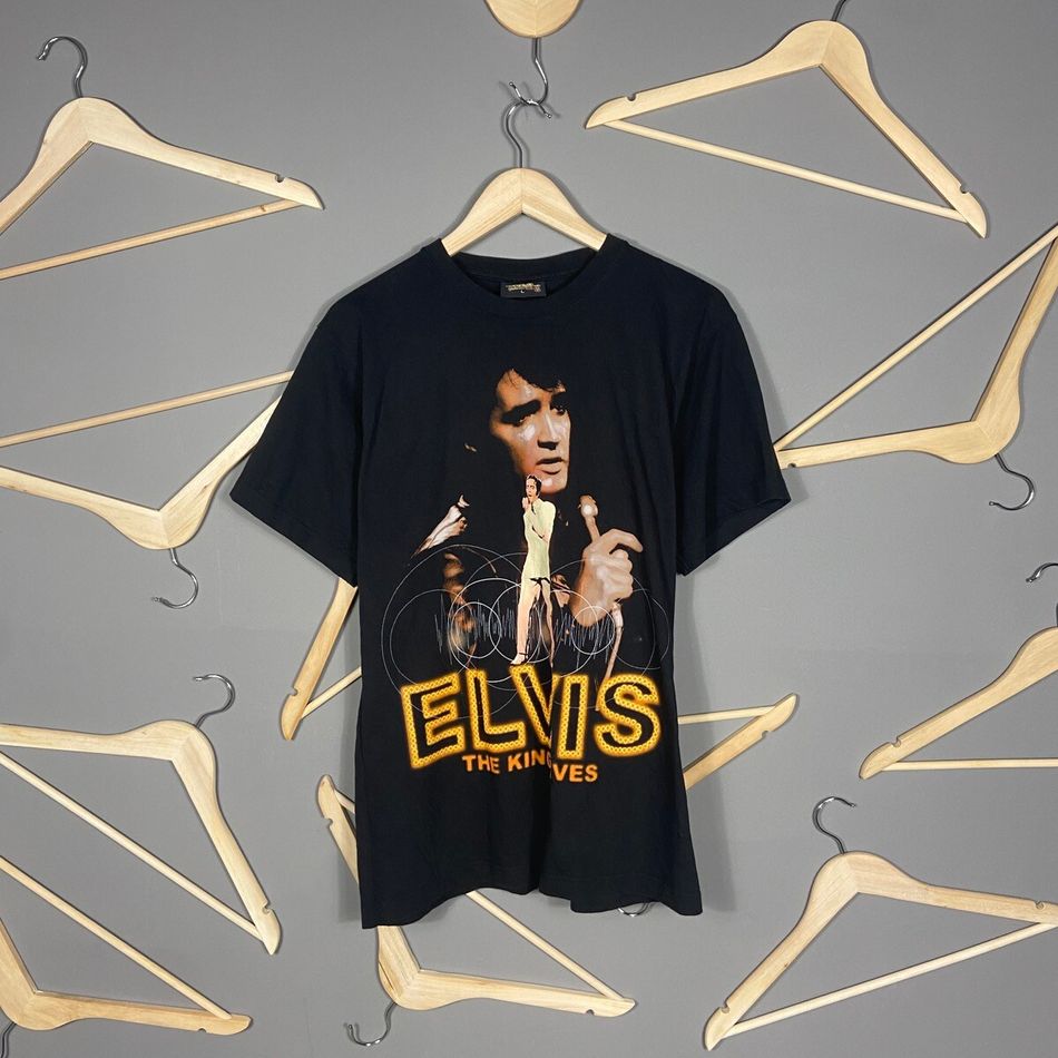 Vintage Elvis Presley the King Lives T-shirt, Shirt Outfit, Gift For Men, For Women